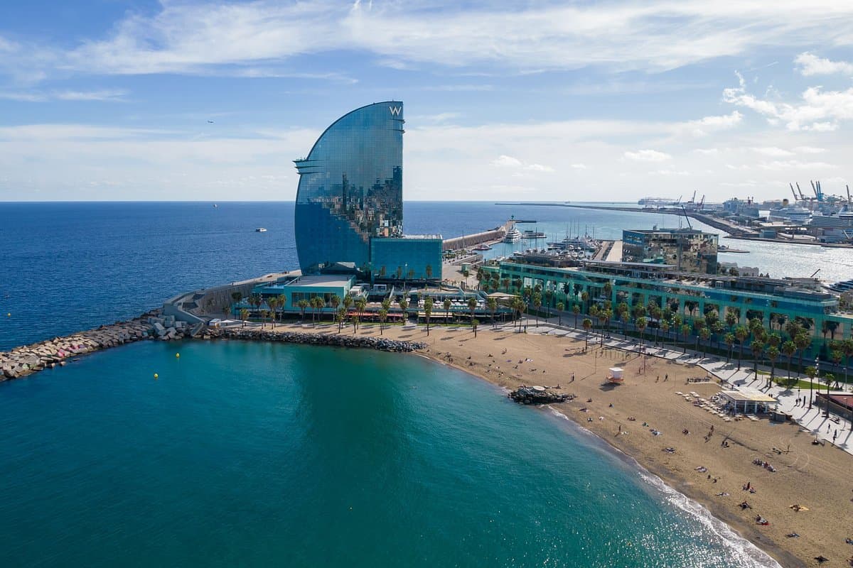 Mejores playas hoteles en Barcelona