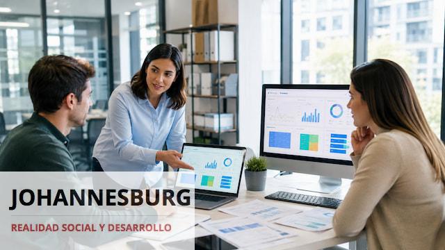 Responsable evaluando indicadores para decidir la implantación de un ERP