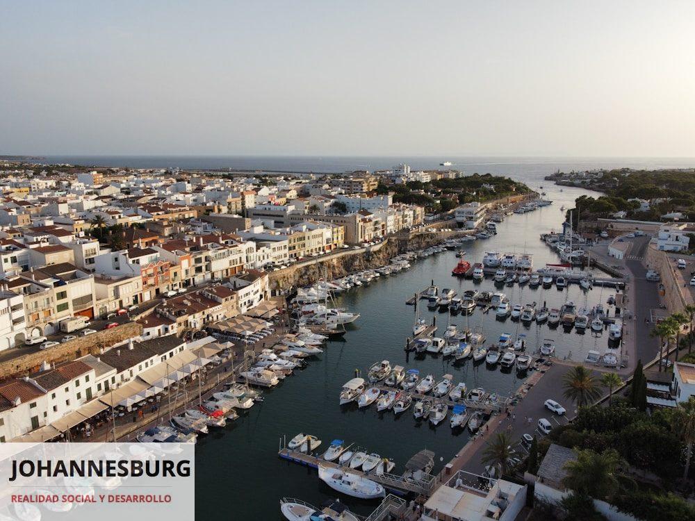 a harbor full of boats